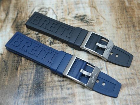 banggood breitling rubber strap